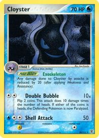 Cloyster — EX FireRed & LeafGreen