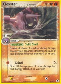 Cloyster (Delta Species) — EX Dragon Frontiers