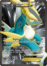 Cobalion EX (133 Full Art) — Plasma Storm