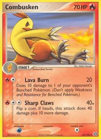 Combusken — EX Emerald