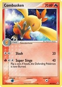 Combusken — EX Holon Phantoms
