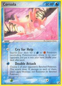 Corsola — EX Unseen Forces