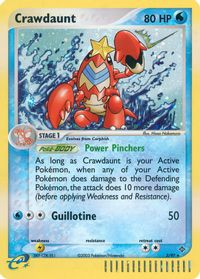 Crawdaunt - 3/97 — EX Dragon