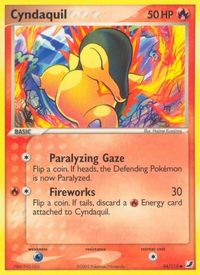 Cyndaquil — EX Unseen Forces