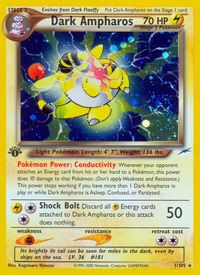Dark Ampharos — Neo Destiny
