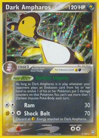 Dark Ampharos — EX Team Rocket Returns