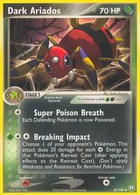 Dark Ariados — EX Team Rocket Returns