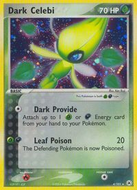Dark Celebi — EX Hidden Legends