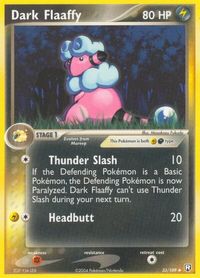 Dark Flaaffy — EX Team Rocket Returns