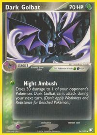 Dark Golbat — EX Team Rocket Returns