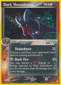 Dark Houndoom - 005/109 — EX Team Rocket Returns