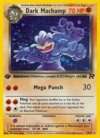 Dark Machamp (10) — Team Rocket