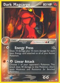 Dark Magcargo — EX Team Rocket Returns