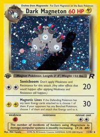 Dark Magneton (11) — Team Rocket