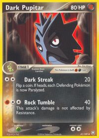 Dark Pupitar - 041/109 — EX Team Rocket Returns