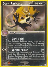 Dark Raticate — EX Team Rocket Returns