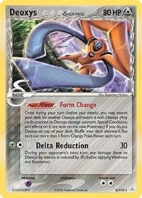 Deoxys (Delta Species - Defense Forme) — EX Holon Phantoms