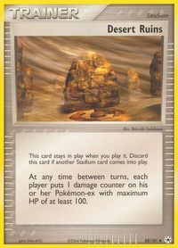Desert Ruins — EX Hidden Legends