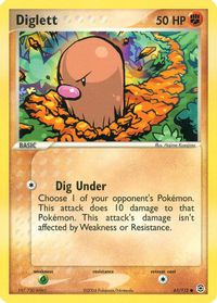 Diglett — EX FireRed & LeafGreen