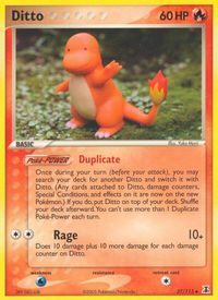 Ditto - 037/113 (Charmander) — EX Delta Species