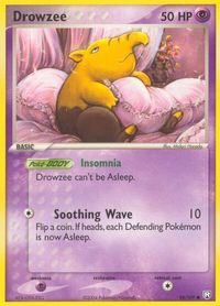 Drowzee — EX Team Rocket Returns