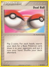 Dual Ball — EX Crystal Guardians