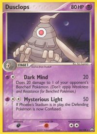 Dusclops — EX Power Keepers
