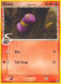 Ekans (Delta Species) — EX Dragon Frontiers