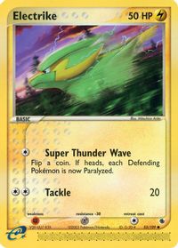 Electrike - 53/109 — EX Ruby and Sapphire