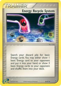 Energy Recycle System — EX Dragon