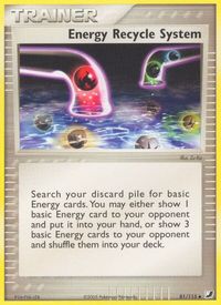 Energy Recycle System — EX Unseen Forces