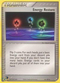 Energy Restore — EX Ruby and Sapphire