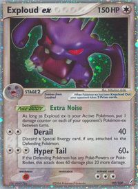 Exploud ex — EX Crystal Guardians