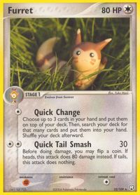Furret — EX Team Rocket Returns