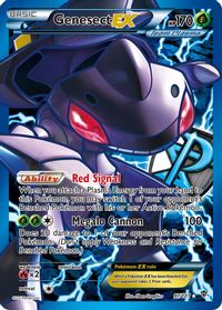 Genesect EX (Team Plasma) (97 Full Art) — Plasma Blast