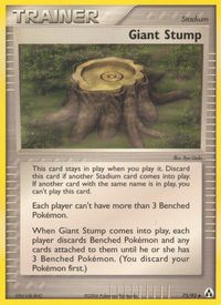 Giant Stump — EX Legend Maker