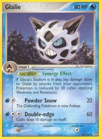 Glalie — EX Power Keepers