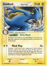 Golduck (Delta Species) — EX Holon Phantoms