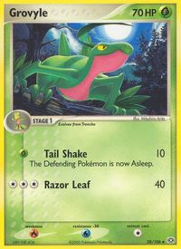 Grovyle — EX Emerald