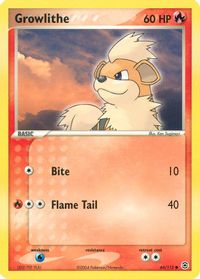 Growlithe — EX FireRed & LeafGreen
