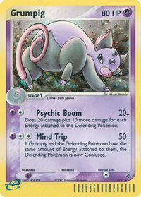 Grumpig — EX Dragon