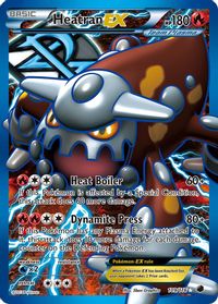 Heatran EX (Team Plasma) (Full Art) — Plasma Freeze