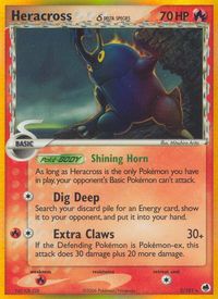 Heracross (Delta Species) — EX Dragon Frontiers