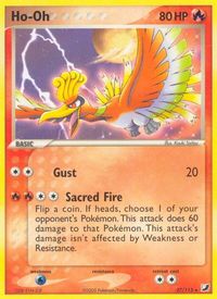 Ho-Oh — EX Unseen Forces