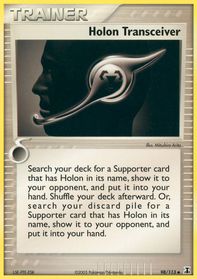 Holon Transceiver — EX Delta Species