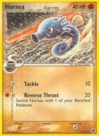Horsea - 031/101 (Delta Species) — EX Dragon Frontiers