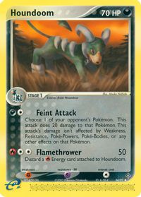 Houndoom — EX Dragon