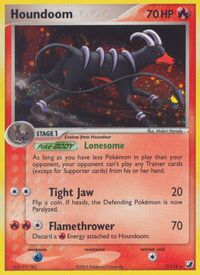 Houndoom — EX Unseen Forces