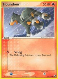 Houndour — EX Unseen Forces