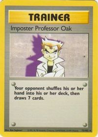 Imposter Professor Oak — Base Set